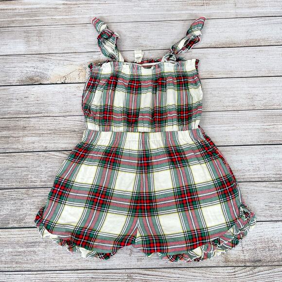 NWT Large AERIE Holiday Sleep Flannel Romper - Picture 4 of 5